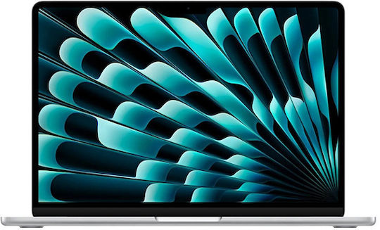 Apple MacBook Air 13.6 Zoll IPS Retina Display (M5-10-Kern/24GB/1TB SSD/10-Kern-GPU) Silber (Internationales Englisch Tastatursprache)