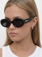 Luigi Unisex Sunglasses with Black Frame and Black Lens 4856401
