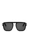 Dior Unisex Sunglasses with Black Horn-Rimmed Frame and Black Lens S15I 10A0 01A