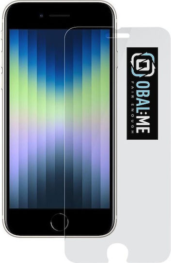 Obal:Me 2.5D 0.33mm Tempered Glass 10τμχ (iPhone SE 2022 / 2020 / 8 / 7)