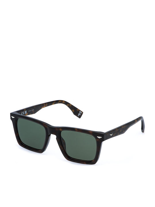Police Men's Sunglasses with Brown Tartaruga Frame and Brown Lens SPLR79 02BL