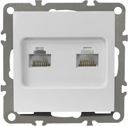 Quadra Computer Socket Dual Lan Rj45x2