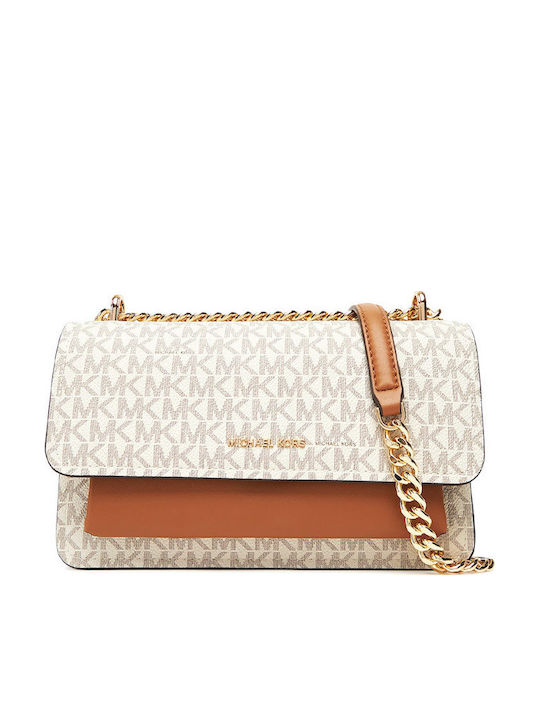 Michael Kors Claire Women's Shoulder Bag White
