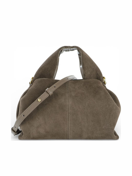 Passaggio Leather Δερμάτινη Γυναικεία Τσάντα Ώμ...