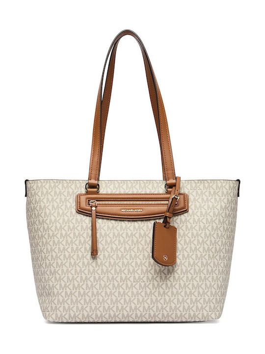 Jet Set Travel Set Fabric Women's Tote Handbag White