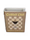 Koart Decorative Ceramic Brown Vase 16x6xH20cm Ceramic-Decorative-Vase