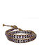 Theodora's Jewellery Γυναικείο Βραχιόλι από Δέρμα