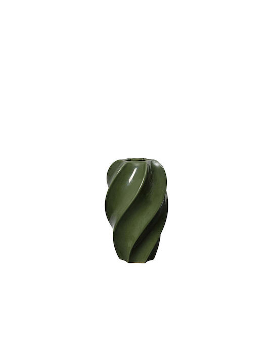Broste Copenhagen Διακοσμητικό Βάζο Κεραμικό Πράσινο Y32cm