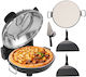 Cuptor Electric de Pizza Tradițional 1.2kW 34x33x16.5cm