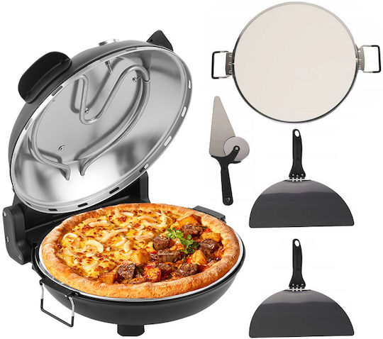 Cuptor Electric de Pizza Tradițional 1.2kW 34x33x16.5cm