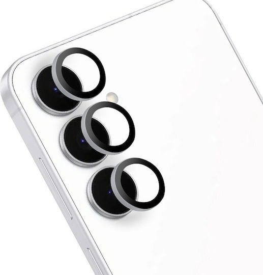 Obal:Me Τζαμάκι Κάμερας Ασημί για Samsung Galaxy S25 Fe