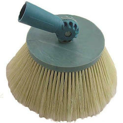 Bootswaschzubehör Bürste Waschanlage 20cm Runde Weiße Borste 9cm