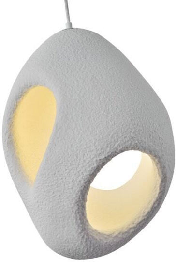 Eurolamp Pendant Ceiling Light White with E27 Socket 29x29x41cm