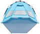 Vivatechnix Cort De Plajă Pentru 4 Persoane Albastru