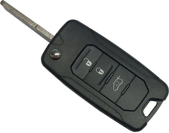 Autoschlüsselhülle Jeep Chrysler 3 Tasten