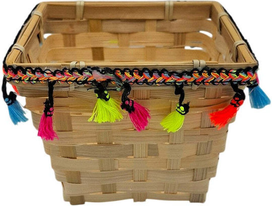 Wicker Multicolour Plant Pot