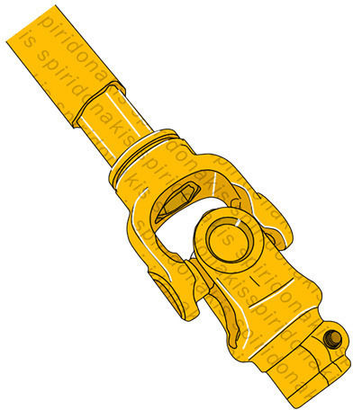 Dreieckswelle L=1000mm/23,8x61,3 AGT