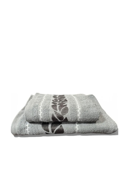 SpitiBazaar Facecloth Gray 2 Pieces Weight 400gsm