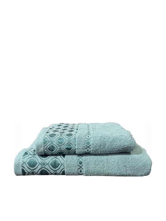 SpitiBazaar Facecloth 50x90cm Petrol Blue Weight 400gsm