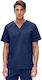 Cherokee Unisex Ιατρική Μπλούζα Navy Μπλε