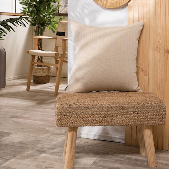 Teoran Floor Pillow Bari Beige 65x65cm