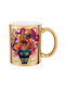 Koupakoupa Kpop Demon Hunters Huntrix Ceramic Mug Gold 330ml