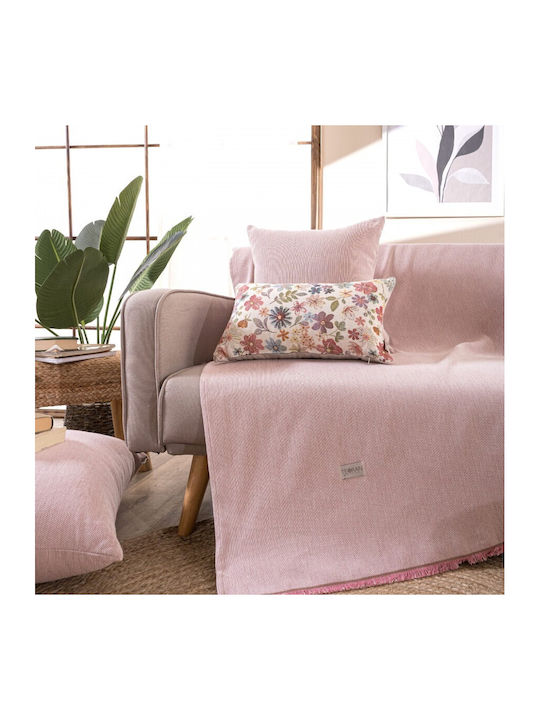 Teoran Bari Viersitzer-Sofa Überwurf Chenille 1...