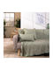 Teoran Rieti Armchair Throw Jacquard 180x150cm Green