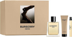 Burberry Hero Set Pentru Bărbați cu Eau de Toilette Burberry Hero Set Pentru Bărbați cu Eau de Toilette