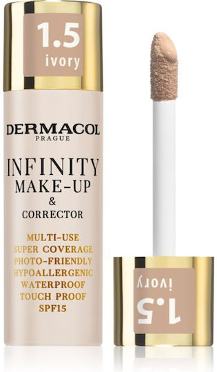 Dermacol Make-up & Corrector Flüssiger Abdeckstift 1.5 Elfenbein 20g