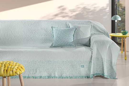Guy Laroche Cuvertură Fotoliu 180x150cm Aqua