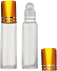 Roll On Glasfläschchen Gold 10ml