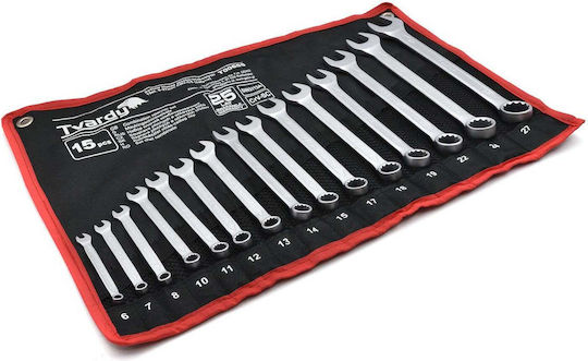 Set Chei Poligonale Germane 6-27mm 15 Bucăți Tvardy