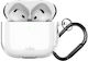 Puro Θήκη Σιλικόνης με Γάντζο σε Ροζ χρώμα για Apple AirPods 4