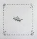 Olive Tablecloth White 100x100cm 150pcs