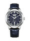 Citizen Eco-drive Classic Мъжки Часовник На Батерия Със Синя Кожена Каишка