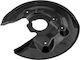 Έλασμα Πιτσιλίσματος Δισκόπλακα Vw Beetle 2011-2019 2.5l Hatchback Vw Beetle 2011-2019 2.0l Hatchback Vw Beetle Convertible 2011-2019 2.5l Convertible