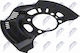 Έλασμα Πιτσιλίσματος Δισκόπλακα Toyota Auris 2006-2012 1.6l Hatchback Toyota Auris 2006-2012 1.4l Hatchback Toyota Auris 2006-2012 1.8l Hatchback