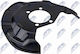 Splash Plate Brake Disc Renault Koleos II 2016-0 2.0L SUV Renault Koleos II 2016-0 1.7L SUV Renault Koleos II 2016-0 1.6L SUV