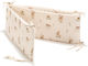 La Millou Classic Inside Crib Bumper Ecru 25x210cm