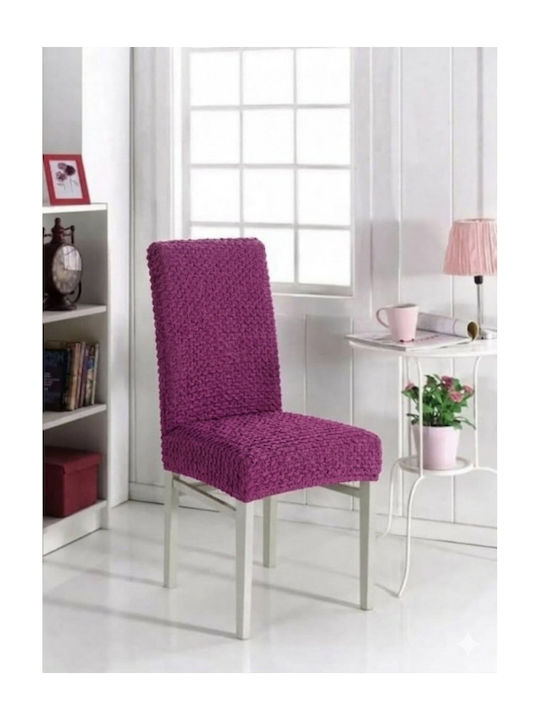Kraft World Husă Elastică de Scaun Violetă 40cm