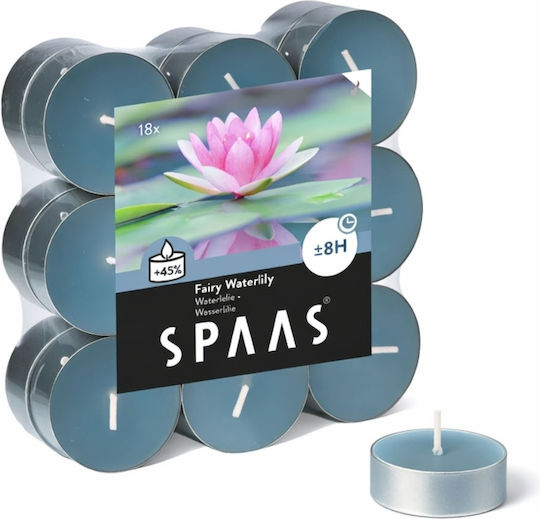 Spaas Ρεσώ Αρωματικό σε Μπλε Xρώμα (έως 8 Ώρες Καύσης) 18τμχ