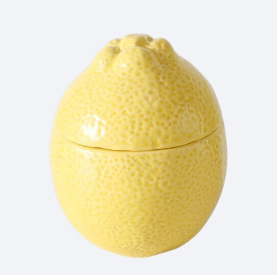 Boltze Vază Utilizare Generală Cu Capac Galben 180ml