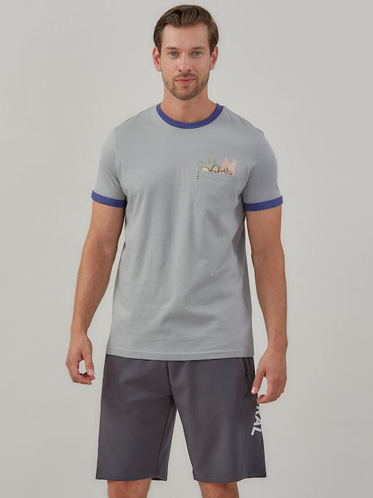Admiral T-shirt Ανθρακι