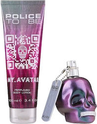 Set Police To Be My Avatar Hydrating Body Lotion 100 Ml + To Be My Avatar Eau De Parfum Women 40 Ml Set Police To Be My Avatar Hydrating Body Lotion 100 Ml + To Be My Avatar Eau De Parfum Women 40 Ml