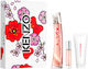 Kenzo Set De Parfumuri Flower Ikebana Eau De Parfum Pentru Femei 75 Ml + Flower Ikebana Eau De Parfum Pentru Femei 10 Ml + Flower Ikebana Loțiune De Corp Hidratantă 75 Ml