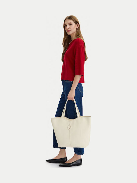 Hugo Women's Shoulder Bag Ecru