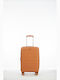 Verage Spinner Cabin Hard Suitcase Orange with 4 Wheels Height 55cm