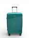 Olia Home Petrol Cabin Travel Suitcase with 4 Wheels