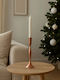 Phos & Gaia Metal Candle Holder In Bronze Colour